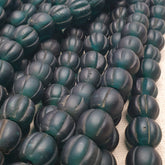 Authentic Vintage African Trade Melon Shape Beads Strand Necklace