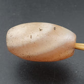 Ancient Natural Suliemani White Brown Old Agate Bead Amulet