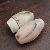 Rare Ancient Natural Eye Suliemani Agate Pair