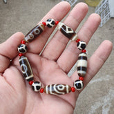 Powerful Health Wealth Protection Tibetan High Quality Agate Dzi Beads