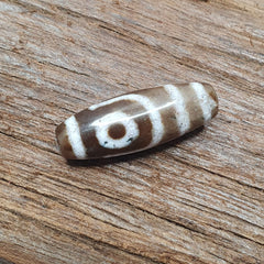 Eye Bead Tibetan dzi bead old amulet Agate Tibet gzi pendant