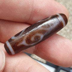 Powerfull Bead INDO TIBETAN Himalayan Agate bead Amulet Dzi