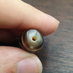 Old Tibetan 3 Circle Eyes in Eye Agate stone Dzi Bead Hi Quality Amulet