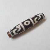 Tibetan Nepalese dzi bead Unique Pattern old amulet Agate Bead PR-1
