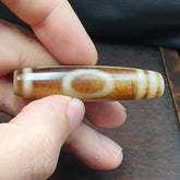 Vintage Old Indo Tibetan Agate Stone pure 1Eye Rare Pattern