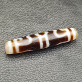 Tibetan Treasure vase Tasso Dzi Agate Bead