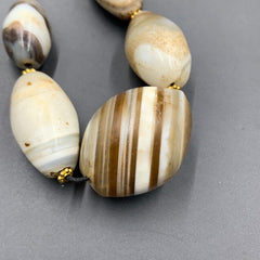 5 pcs lot Authentic Ancient Old Himalayan Indo Tibetan Sulumani Agate Beads