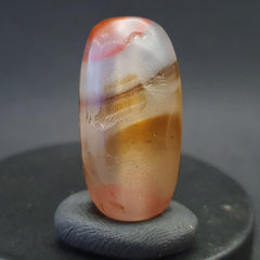 Ancient old Agate Antique Himalayan Indo Tibetan Eye Suleimany Bead SL019