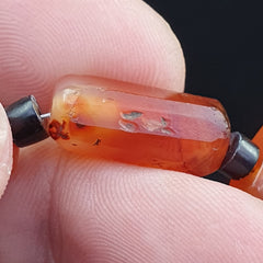 Antique Beads Lot 5 Agate Pendent Old Himalayan Tibetan African AGATE Bead