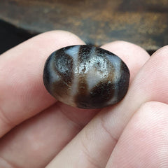 Himalayan tibetan unique pattern agate dzi beads lot amulets