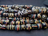 Fancy Venetian Trade Beads | African | LONG STRAND
