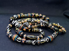 Fancy Venetian Trade Beads | African | LONG STRAND