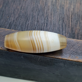 Antique ancient Yemeni Middle eastern Yellow agate stone bead amulet