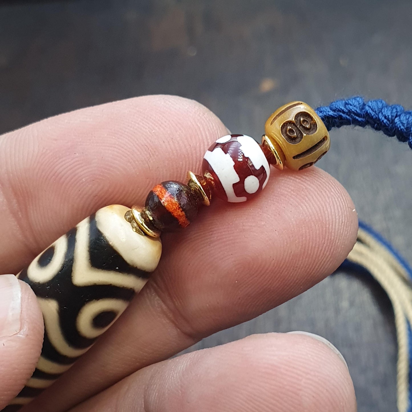 Tibetan nepalese 6 eyes agate dzi beads powerful fusion of spiritual symbolism