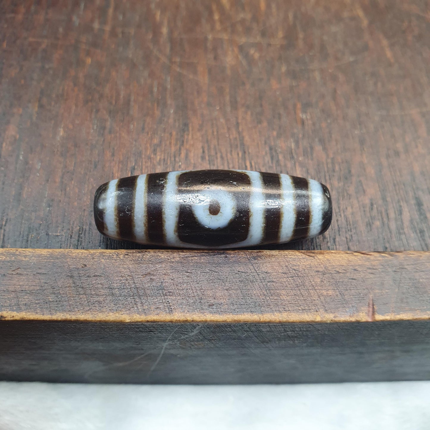 Himalayan old tibetan 3 eyes agate stone dzi bead amulet High Quality