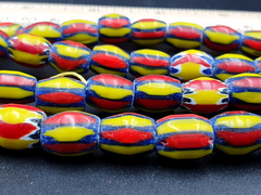 Stunning Chevrons Venetian Trade Beads Africa Authentic Antiques Collection