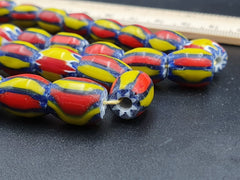 Stunning Chevrons Venetian Trade Beads Africa Authentic Antiques Collection