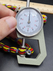 Stunning Chevrons Venetian Trade Beads Africa Authentic Antiques Collection