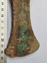 Circa 10th-8th BC Ancient Luristan Bronze Heavy Double Axe-Head Luristan Empire