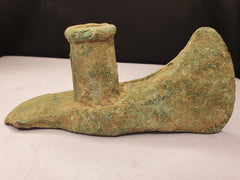 Circa 10th-8th BC Ancient Luristan Bronze Heavy Double Axe-Head Luristan Empire