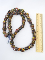 Vintage Trade Beads Very Unique bottle Shape Beaded Strand Necklace