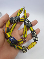 Vintage Trade Beads Beaded Necklace