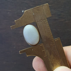 Old Ancient Indo Tibetan Antique Luk Mik Magic Eye Prayer Amulet Bead