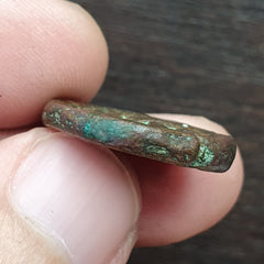 Old Ancient Antique Rare Indo Greco Greek Kushan Bronze Coin