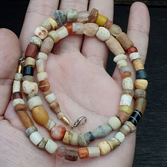 Authentic Ancient Islamic Roman Venetian Era Beads Strand Necklace #LC-NC-12