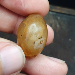 Lot 5 Ancient Antique Himalayan Suleimany Banded Agate Beads