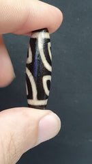 Wonderfully old Antique Himalayan Indo Tibetan Eyes Dzi Amulet Bead