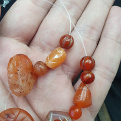 Wonderful Ancient Sasanian Etched Carnelian Bead in good Condition