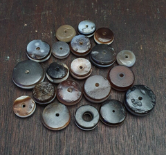 Lot 20 Ancient Antique INDO Himalayan Dzi Beads Soleimani Banded Agate Beads