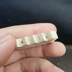 Pakistan Old Soft Stone Animal Deer and Wolf Stamp Seal Rare Find Collection