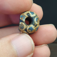 LOT 5 Antique ANCIENT ROMAN . MOSAIC GLASS BEAD. 300 - 400 A.D LT-RB501