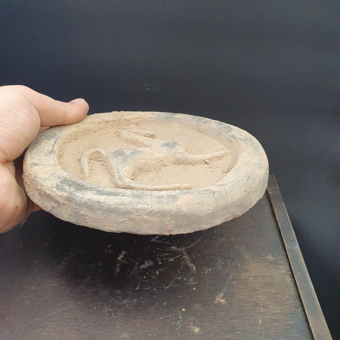 古董舊赤土陶器近東古代動物 1013