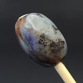 SL09 ancient old Antique Himalayan Indo Tibetan Eye Suleimany Bead