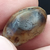 SL014 ancient old Antique Himalayan Indo Tibetan Eye Suleimany Bead