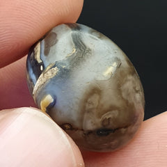 midle eastern old Antique Himalayan Indo Tibetan Eye Suleimany Bead SL010