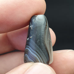 SL011 ancient old Antique Himalayan Indo Tibetan Eye Suleimany Bead