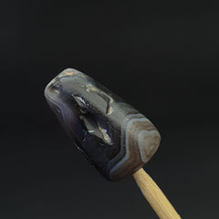 SL011 ancient old Antique Himalayan Indo Tibetan Eye Suleimany Bead