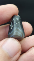 SL011 ancient old Antique Himalayan Indo Tibetan Eye Suleimany Bead