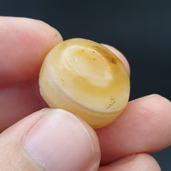 midle eastern old Antique Himalayan Indo Tibetan Eye Suleimany Bead SL012