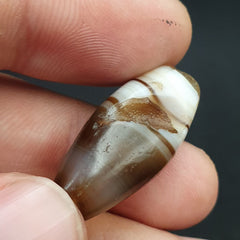 Midle eastern Agate old Antique Yemeni Agate Soleimani Bead SL020