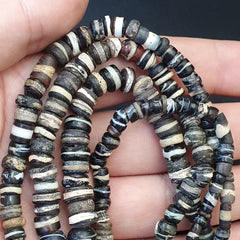 Authentic Ancient Islamic Roman Era Beads Strand Necklace #NC 134 Lot 2 Strands