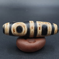 Power Tibetan Old Agate *2 Eyes 2 windows * DZi Bead Spirituality Pendant