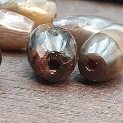 Himalayan Tibetan Bhutan Nepalese Afghani Indian Old Agate Beads Artifacts Lot