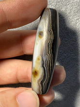 Rare Old Himalayan Indo Tibetan Nepal Antique Eye Agate Dzi Bead B#358