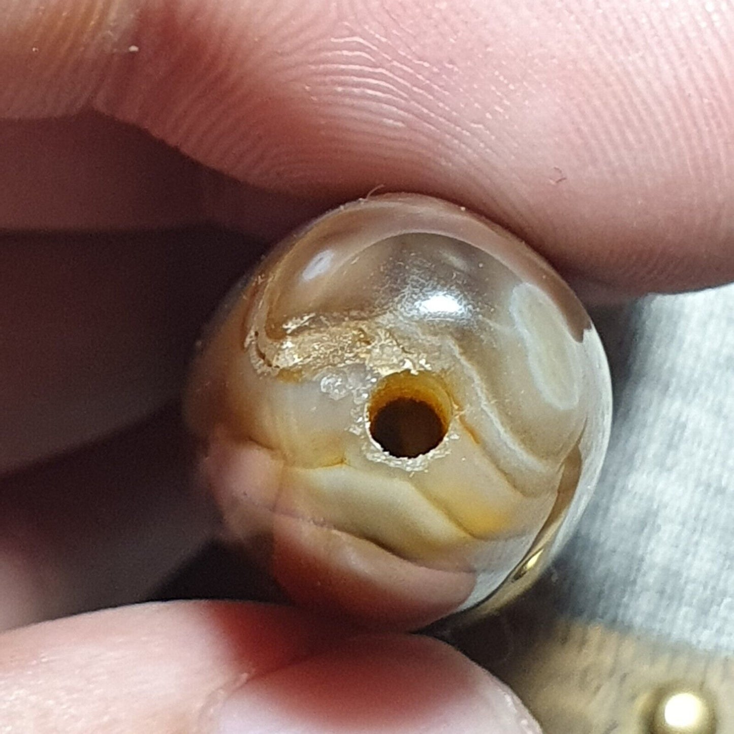 強大的中東唯靈論者瑪瑙珠