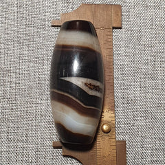 YM 109 Powerful Middle Eastern spiritualist Agate Bead Natural Eyes Yemeni Bead